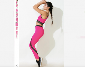 Zelocity Skin Fit Legging Pink